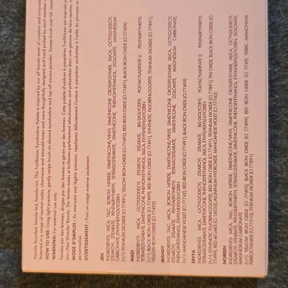 BRAND NEW WANDER BEAUTY TRAILBLAZER PALETTE - Picture 10 of 11